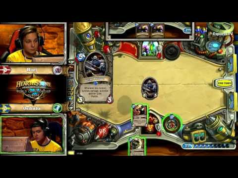 Hoej vs Ostkaka | Hearthstone World Championship 2015 Europe Decider match