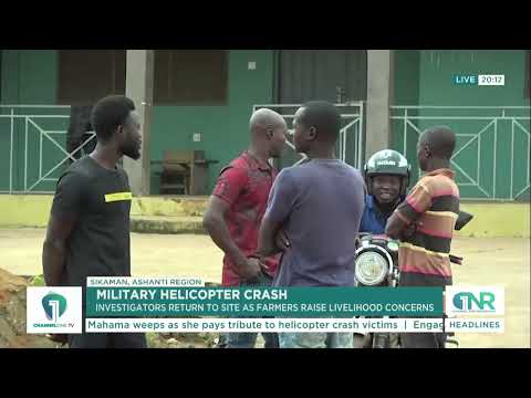 Military Helicopter Crash: Investigators Return to Site Amid Farmers’ Livelihood Concerns