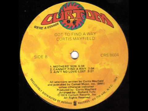 CURTIS MAYFIELD Cannot find a way Chicago Soul