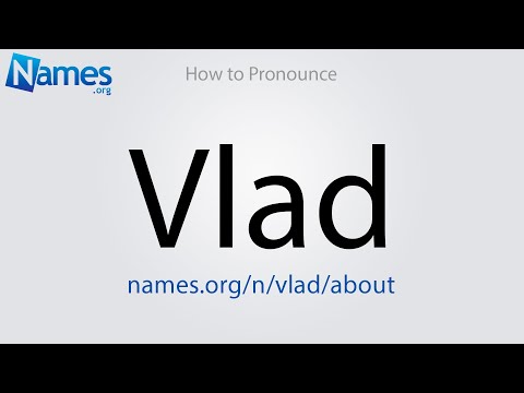 How to Pronounce Vlad