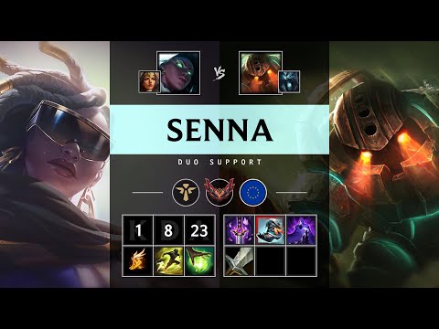 Senna Support vs Nautilus - EUW Grandmaster Patch 25.16