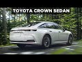 New TOYOTA CROWN SEDAN 2024 is officially here! Interior, Exterior video
