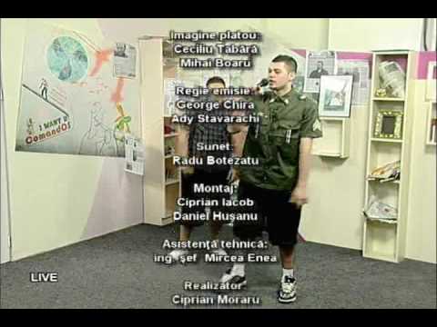 Antidot & Slym - Născut liber | Live la Tele M | 20 Mai 2010 |