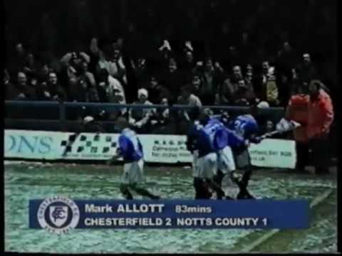 Chesterfield 2, Notts County 1 2001-2 (Mark Allott home début)
