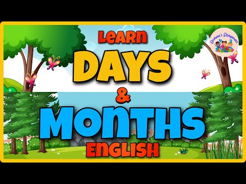 Learn Days of the Week and Months of the Year in English for Kids | Fun and Interactive Lesson