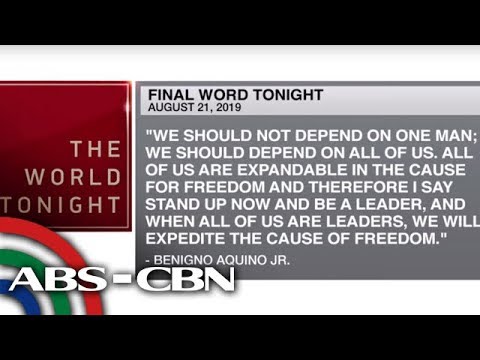 Final Word - August 21, 2019 | ANC