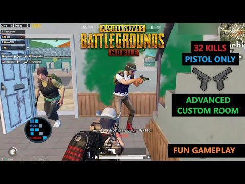 [Hindi] PUBG MOBILE | "32 KILLS" AMAZING PISTOL ONLY MATCH IN ADVANCED CUSTOM ROOM Video