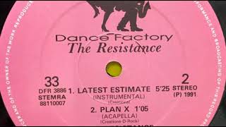The Resistance -   Latest Estimate (Instrumental) - 1991