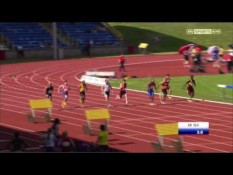 English Schools 2013 Senior Boys 100m