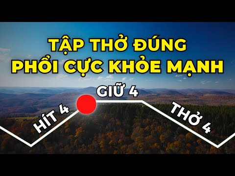 Tập Thở 10 Phút Tốt Cho Phổi, Giảm Hen Suyễn, Phòng Bệnh Phổi | Kim Ba Yoga