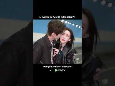 Esse jogo de amor saiu do controle desde o primeiro olhar entre os dois! 💞#FloresdePoder