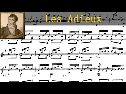 F. Sor, Op. 21 Les Adieux