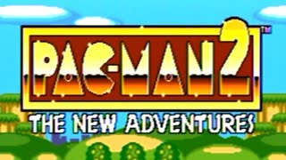 Pac-Man 2 Sega Genesis Complete Game Longplay Gameplay Only