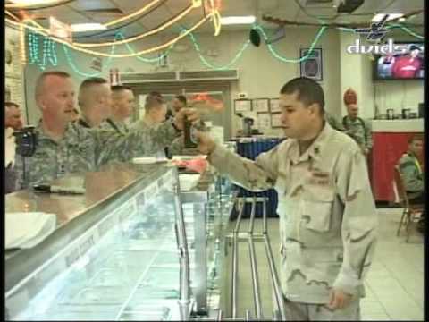 U.S. Soldiers Watching Super Bowl XLIII