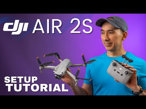 DJI Air 2S Tutorial. How to Setup | How to Use Controller | Guide for Beginners