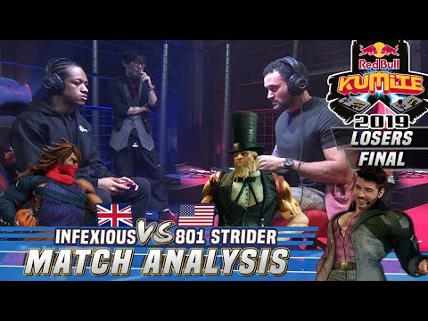 SFV CE Match Analysis: Red Bull Kumite 2019 Top 8 LOSERS FINAL - Infexious vs. 801 Strider