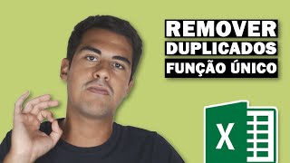 Como REMOVER DUPLICADOS Excel com a Função ÚNICO