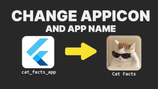 Download the video "How to change app icon and app name in flutter"