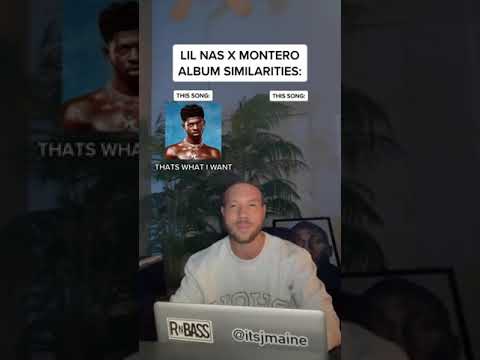 Lil Nas X ‘Montero’ Album Similarities (w/ Travis Scott, Eminem, Outkast etc) #shorts #nowplaying