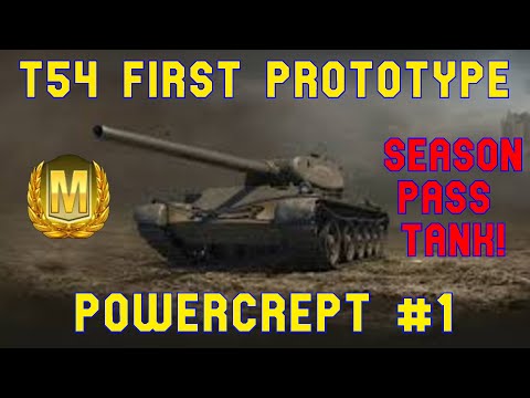T54 First Prototype Season Pass Tank PowerCrept #1 ll World of Tanks Console - Wot Console