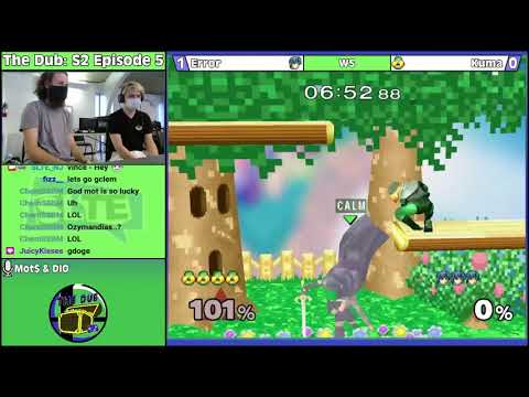 The Dub S2E5: Kuma (Sheik) Vs. Error (Marth) - WS