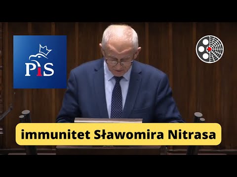 Krzysztof Tchórzewski o wniosku ws. immunitetu Sławomira Nitrasa