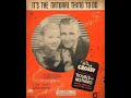 Bing Crosby - It's The Natural Thing To Do