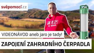 Zapojení zahradního čerpadla a napojení na zavlažovací systém