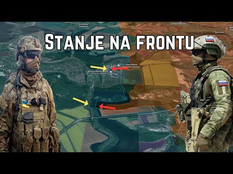 Rusko ukrajinski rat-Stanje fronta kod Bahmuta i Casov Jara