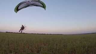 preview picture of video 'Paramoteur   Croquemiette 30 07 2014   Test gopro sur châssis et trépied'