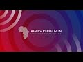 THE AFRICA CEO FORUM Annual Summit