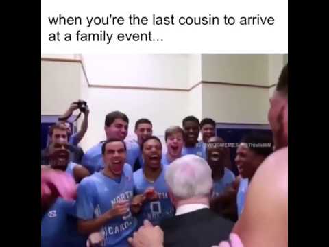 Last cousin to arrive to a gathering Video