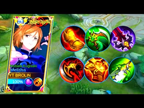 MELISSA BEST BUILD 2023 / BUILD TOP 1 GLOBAL MELISSA ~ MOBILE LEGENDS  ⚡