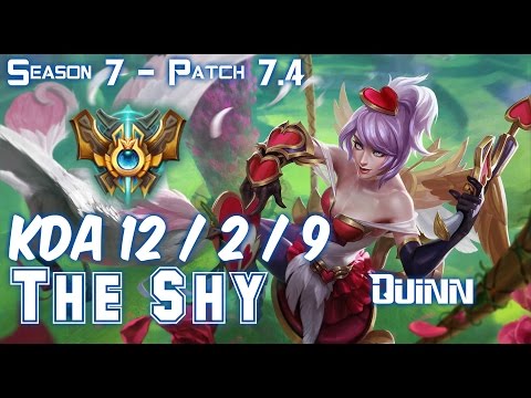 The Shy QUINN vs RUMBLE Top - Patch 7.4 KR Ranked