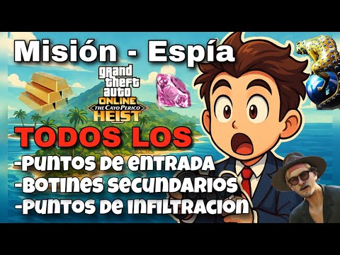 GUÍA Completa PRELIMINAR de ESPÍA de CAYO PERICO: Para PRINCIPIANTES y Expertos | GTA Online 2025