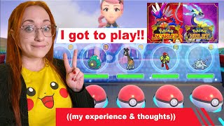 HANDS-ON with Pokemon Scarlet / Violet !! My experience and thoughts