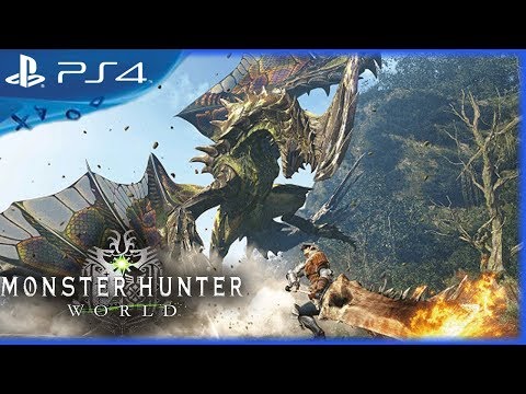 Monster Hunter: World (2018) 17 minutes of Gameplay - PS4