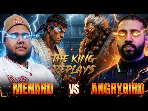 🔥 SF6 ▰ MENARD (RYU) vs Angrybird (Akuma) ▰ Street Fighter 6 🔥