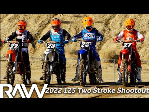2022 125 Two Stroke Shootout RAW - Motocross Action Magazine