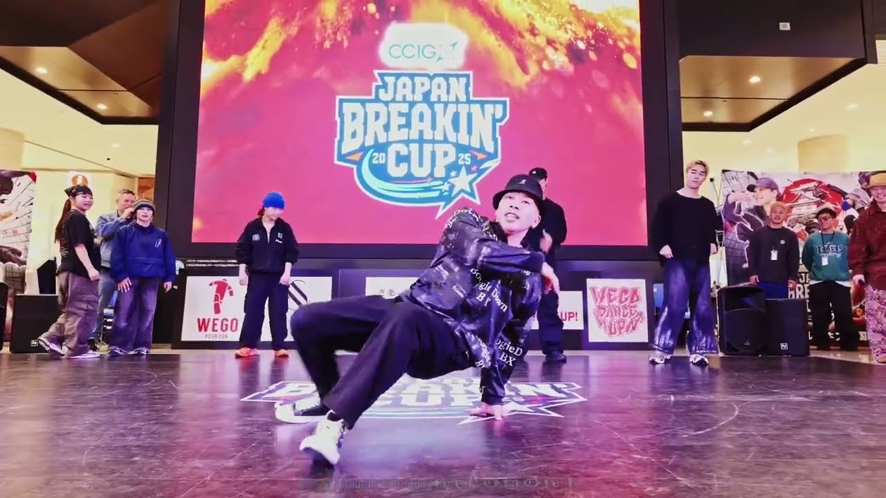 BBOY KAZUHIRO Yosh SHOSEI BGIRL AYANE Yuika YUINA JUDGE DEMO SESSION CCIG JAPAN BREAKIN' CUP 2025