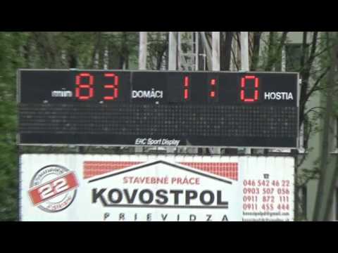 FC Baník HN Prievidza vs Spartak Myjava   1:0  U19  23/4/ 2016