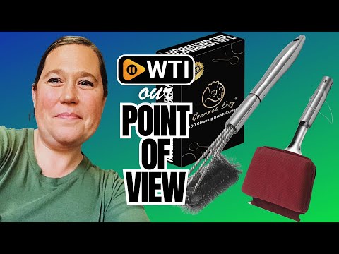 Stainless Steel Grill Brush Cleaning Kit - WTI product video review