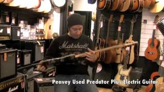 Video thumbnail for Peavey Used Predator Plus Electric Guitar by FretMusicSouthampton