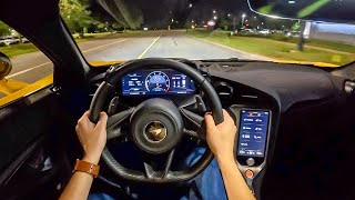 [WR Magazine] 2025 McLaren 750S - POV Night Drive (Binaural Audio)