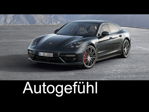 All-new Porsche Panamera Turbo first trailer neu 2017 - Autogefühl