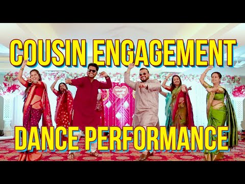 Cousin Engagement Dance Performance | Easy Family Dance Performance | लग्नासाठी मराठमोळा डान्स