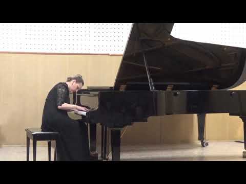 Slonimsky S. Intermezzo in memory of Brahms, for piano (1980). Anna Korzhavina, piano. 安娜. 科尔扎维娜  钢琴