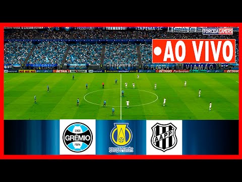 Grêmio 2 x 1 Ponte Preta | 20ª Rodada - Brasileirão Série B 2022 | PES 2021