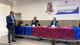 Il questore Grassi: «Caserta è cambiata, si cura anche con l'arte»