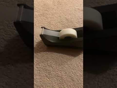 How to use a tape dispenser